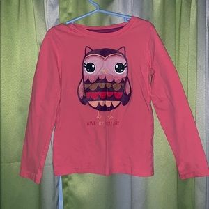 Long sleeve girls shirt